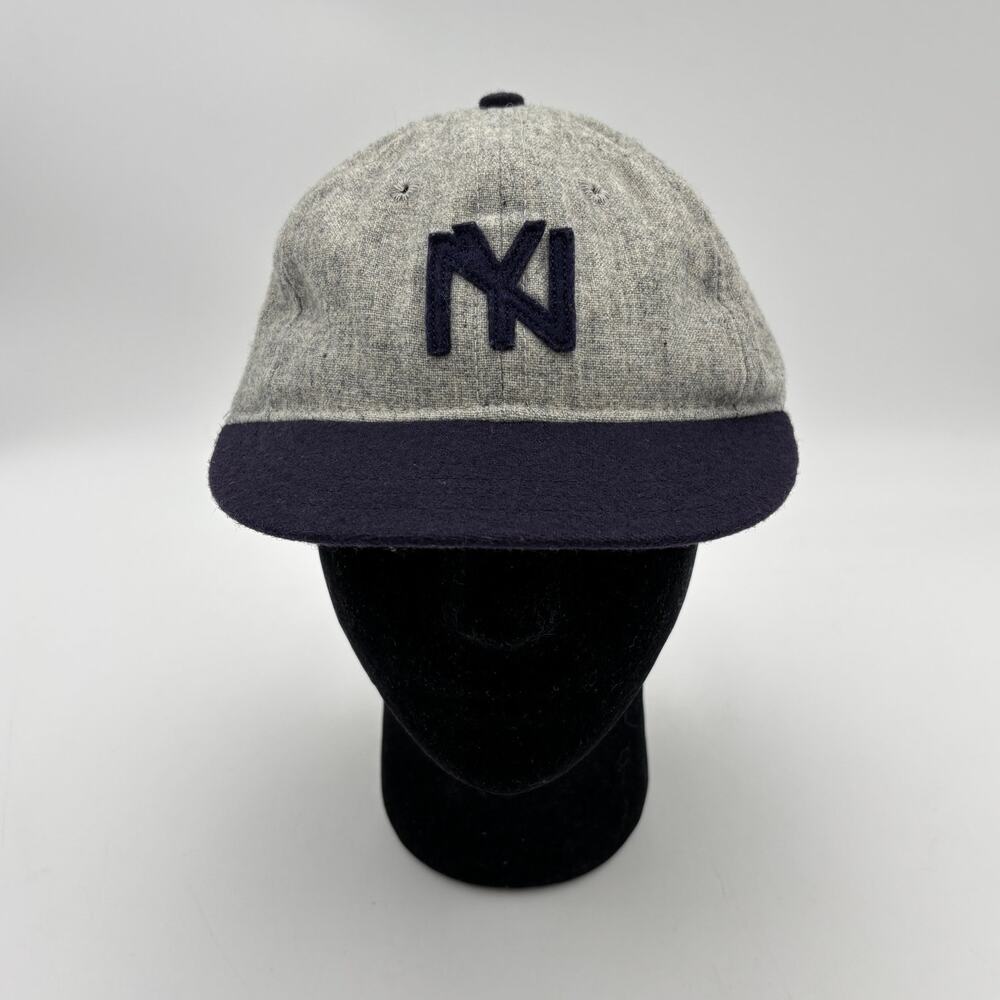 Vintage Ebbets Field Flannels New York Lincoln Giants 1911 Baseball Cap Hat 8